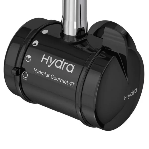 Torneira Multitemperatura Hydralar Gourmet 4T 220V 5500W Preta Parede - Image 3