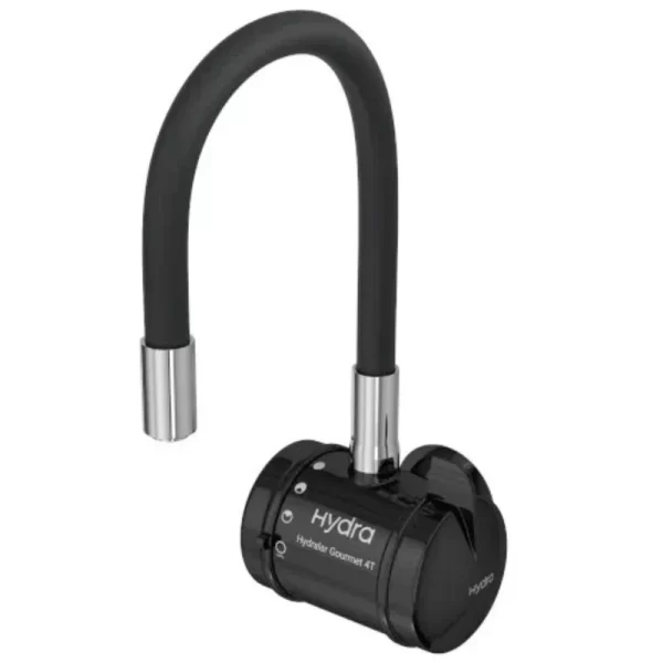 Torneira Multitemperatura Hydralar Gourmet 4T 220V 5500W Preta Parede - Image 4