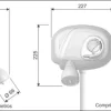 DUCHA POTENZA COM DESVIADOR BR 220V 7800W CARDAL AQ028/2 - Image 2