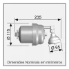 Chuveiro Ducha 5 Compacta BR Cardal 7.800w 220v AQ070/2 - Image 3