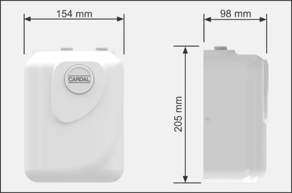 Aquecedor Individual Plus Cardal 5200w 220v AQ-248/2 - Image 3
