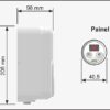 Aquecedor SPA/PISCINA Painel DIGITAL Remoto Cardal 220v 4000w AQ-176/2 - Image 5