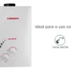 Aquecedor de Água à Gás - Lorenzetti LZ750 BP GN Vazão 7,5 l/min - Image 4