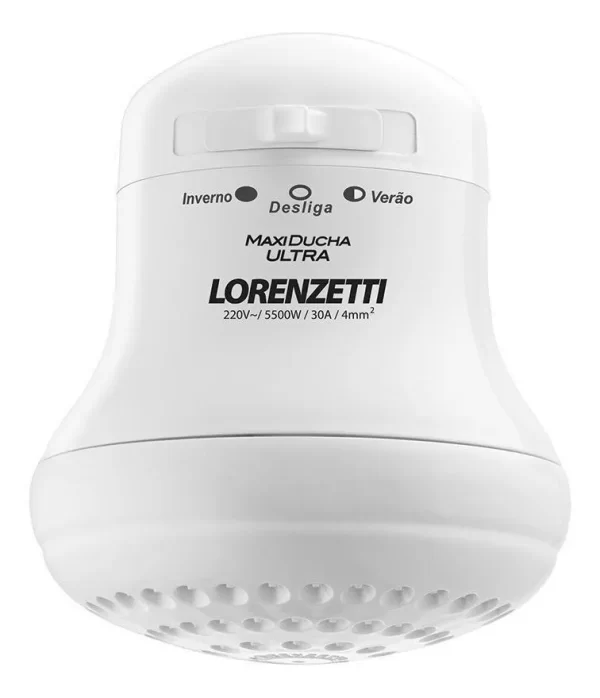 CHUVEIRO ELÉTRICO MAXI DUCHA ULTRA 220V 5500W LORENZETTI