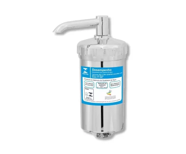 Copo de Filtro Cromado – Plástico de Engenharia e Carvão ativado – Markemis