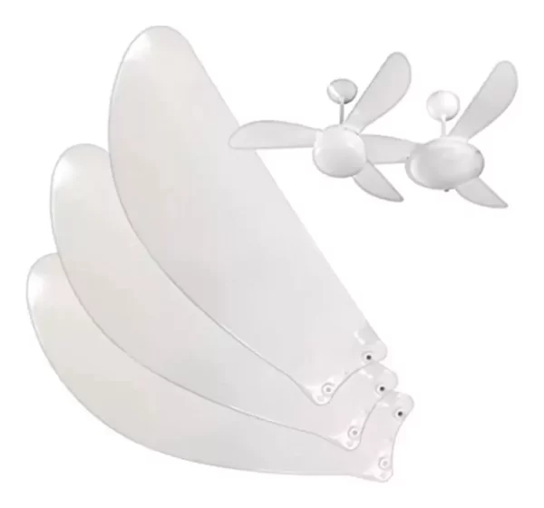 Jogo De Hélices 3 Pás Ventilador De Teto Ventisol Fenix