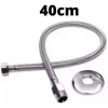 Mangueira Flexivel Engate Trançado Aço Inox 40cm Quente Fria - Image 4