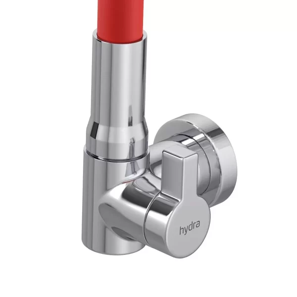 Torneira De Parede Hydramotion Bica Flexível Vermelho Hydra - Image 2