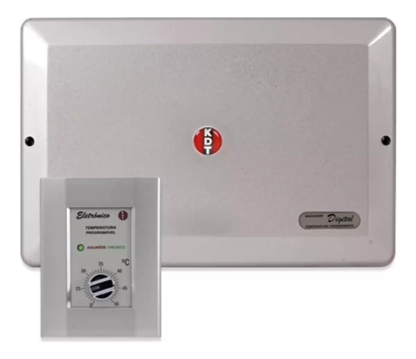 AQUECEDOR ELÉTRICO CENTRAL ELETRONICO PRATA 220V 10.560W KDT - 2137