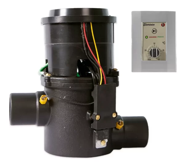 AQUECEDOR HIDROMASSAGEM ELETRONICO PRATA 220V 8.800W KDT - 2787