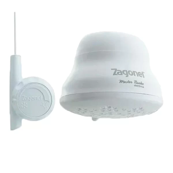 DUCHA MASTER BANHO ELETRONICA 220V 7.500W BRANCO ZAGONEL - Image 4