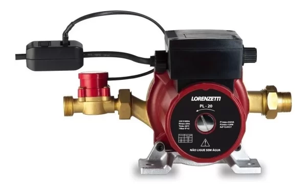 PRESSURIZADOR PL 20 220V 350W LORENZETTI 20MCA