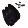 Jogo Hélice 3 Pás P/ventilador Teto Aliseu Smart Inspire Black - Image 2