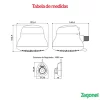 DUCHA MASTER BANHO COM CANO BR 110V 5500W ZAGONEL - Image 3