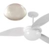 Globo De Vidro Leitoso Para Ventilador De Teto Aliseu Pl - Image 3