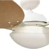 Globo Lustre Do Ventilador De Teto Aliseu Vime - Image 2