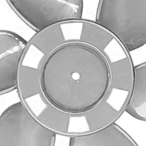 Helice Ventilador Ventisol 30cm Turbo 6 Pás Cinza - Image 2